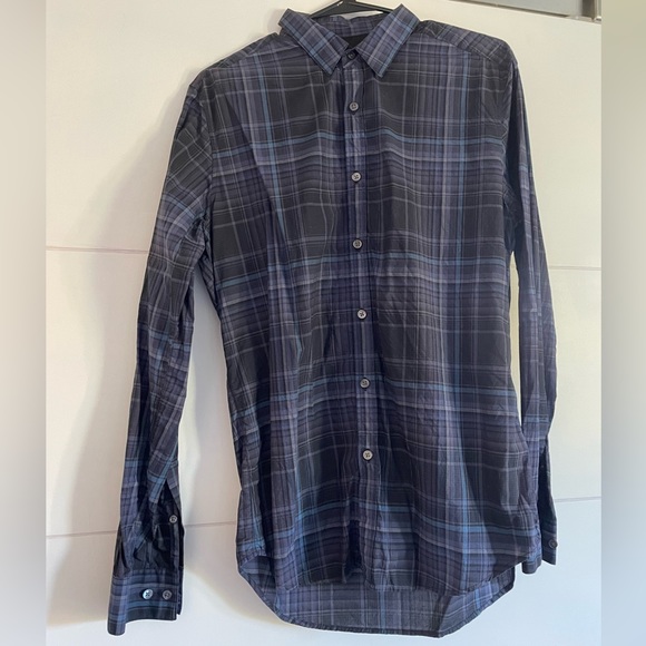 Theory Plaid Shirt - Picture 3 of 4